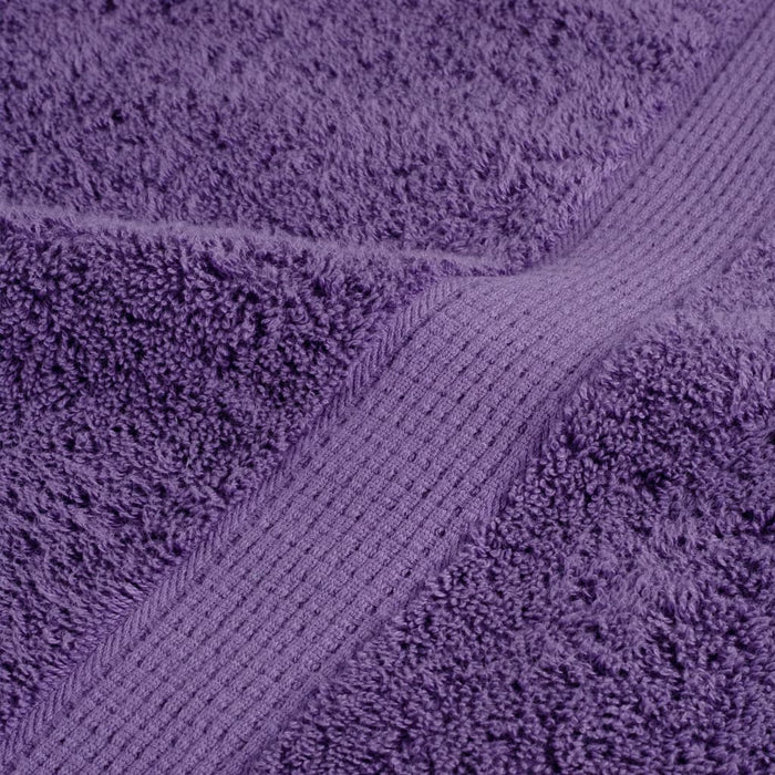 Prosoape de mâini premium SOLUND 2 buc. violet 50x100 cm 600gsm WALTI