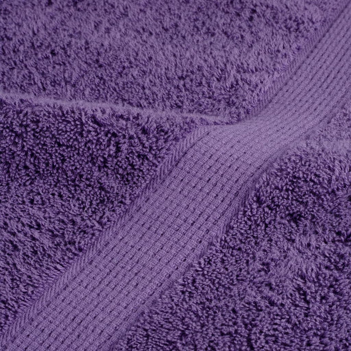 Prosoape de duș premium SOLUND 2 buc. violet 70x140 cm 600 gsm WALTI