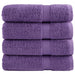 Prosoape de duș premium SOLUND 4 buc. violet 70x140 cm 600 gsm - WALTI WALTI