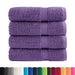 Prosoape de duș premium SOLUND 4 buc. violet 70x140 cm 600 gsm - WALTI WALTI