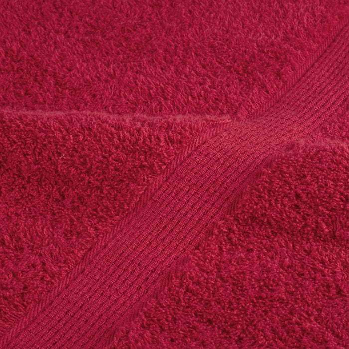 Prosoape de saună premium SOLUND 2 buc. roșu 80x200 cm 600 gsm WALTI