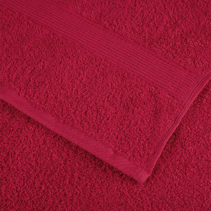 Prosoape de saună premium SOLUND 10 buc. roșu 80x200 cm 600 gsm WALTI