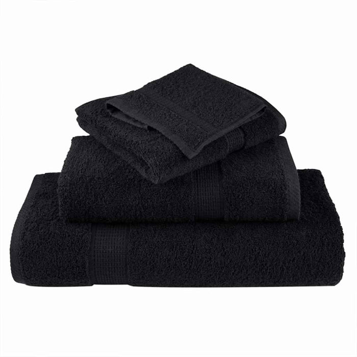 Prosop pentru musafiri SOLUND 2 pcs Negru 15 x 21 cm 550 gsm - WALTI WALTI