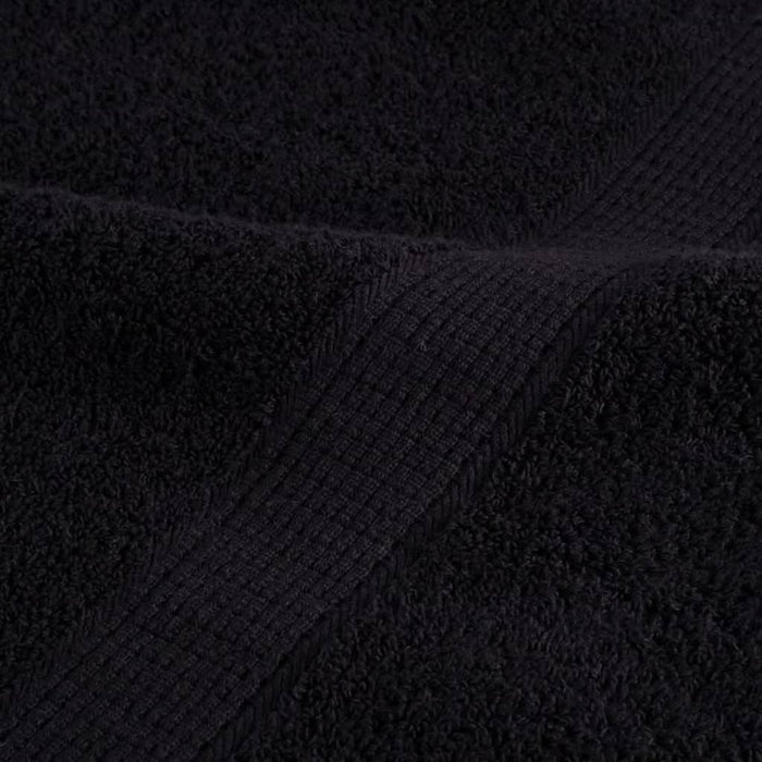 Prosop pentru musafiri SOLUND 4 pcs Negru 15 x 21 cm 550 gsm - WALTI WALTI