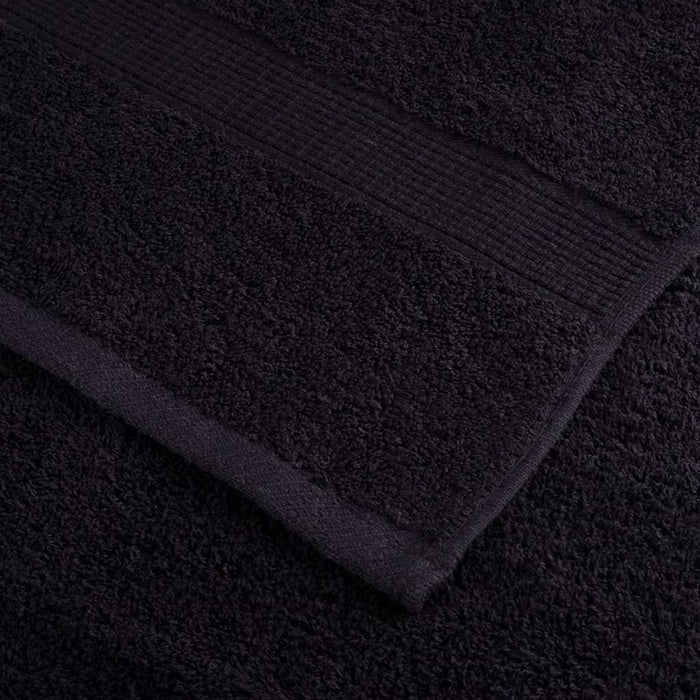 Prosop pentru musafiri SOLUND 10 pcs Negru 15 x 21 cm 550 gsm - WALTI WALTI