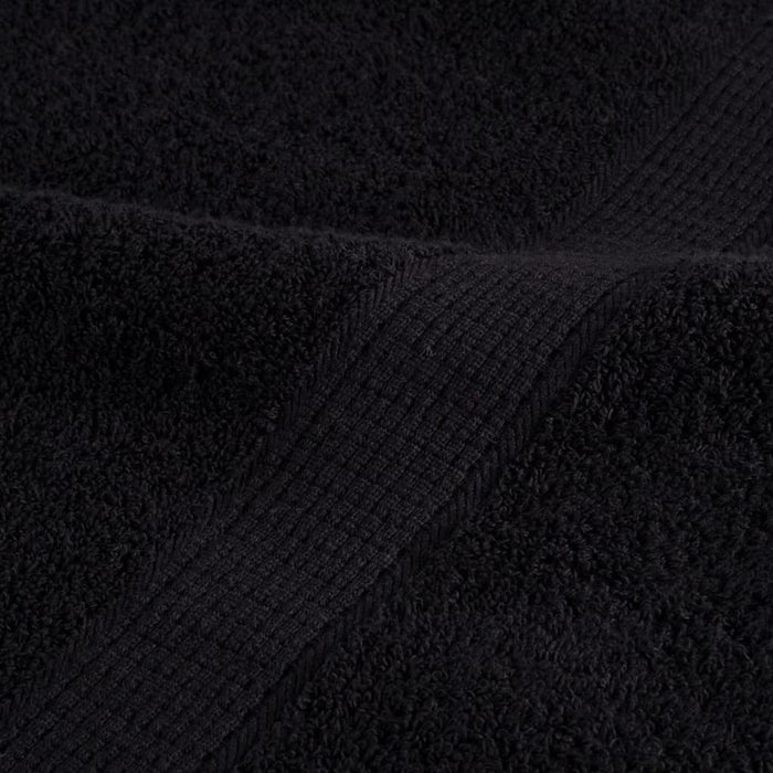 Prosop pentru musafiri SOLUND 10 pcs Negru 15 x 21 cm 550 gsm - WALTI WALTI