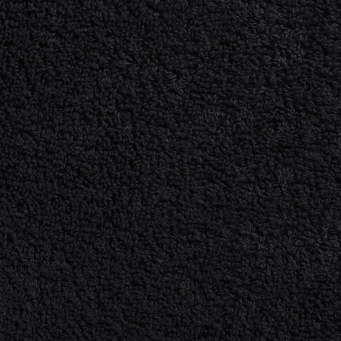 Prosoape de baie premium SOLUND, 4 buc., negru, 30x30 cm, 600 g/m² WALTI