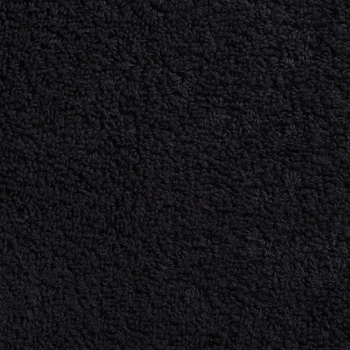 Prosoape de baie premium SOLUND, 10 buc., negru, 30x30 cm, 600 g/m² WALTI