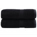 Prosoape oaspeți premium SOLUND 2 buc. negru 30x50 cm 600 gsm - WALTI WALTI