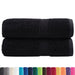 Prosoape oaspeți premium SOLUND 2 buc. negru 30x50 cm 600 gsm - WALTI WALTI