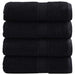 Prosoape oaspeți premium SOLUND 4 buc. negru 30x50 cm 600 gsm - WALTI WALTI