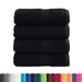 Prosoape oaspeți premium SOLUND 4 buc. negru 30x50 cm 600 gsm - WALTI WALTI