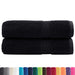 Prosoape de duș premium SOLUND 2 buc. negru 70x140 cm 600 gsm - WALTI WALTI