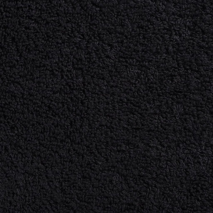 Prosoape de duș premium SOLUND 10 buc. negru 70x140 cm 600 gsm WALTI