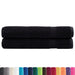 Prosoape de saună premium SOLUND 2 buc. negru 80x200 cm 600 gsm - WALTI WALTI