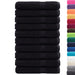 Prosoape premium SOLUND 10 buc. negru 100x200 cm 600 gsm - WALTI WALTI