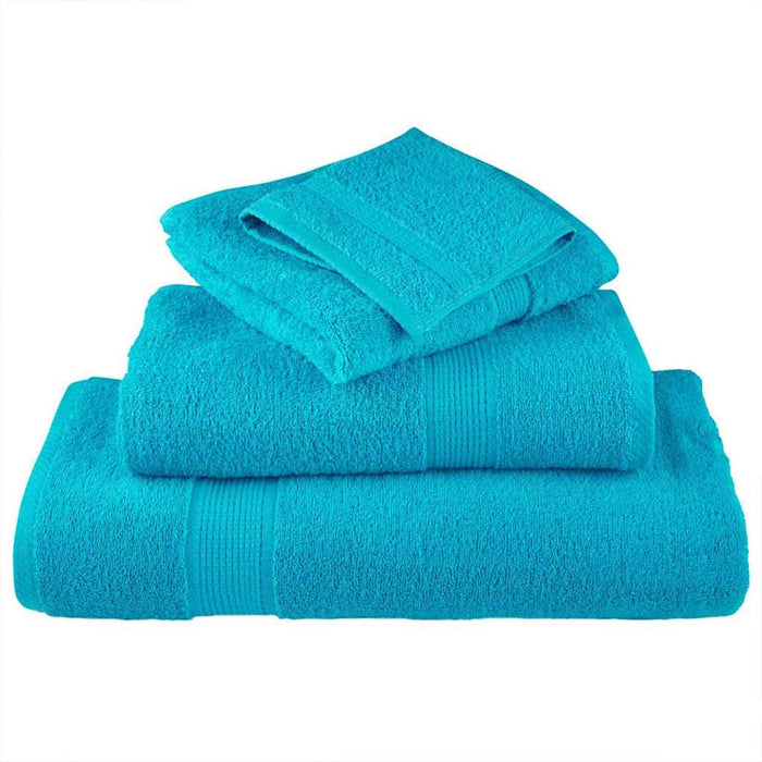 Prosop pentru musafiri SOLUND 4 pcs Turcoaz 15 x 21 cm 550 gsm - WALTI WALTI