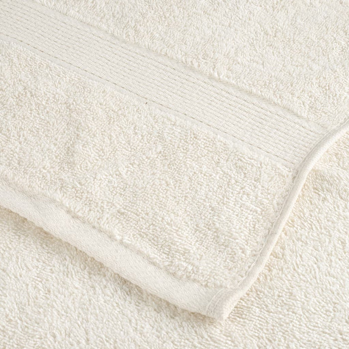 Prosoape de baie premium SOLUND, 10 buc., crem, 30x30 cm, 600 g/m² WALTI