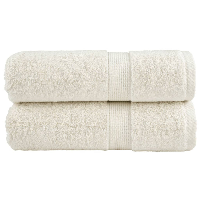 Prosoape oaspeți premium SOLUND 2 buc. crem 30x50 cm 600 gsm - WALTI WALTI