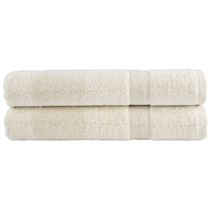 Prosoape premium SOLUND 2 buc. crem 100x200 cm 600 gsm - WALTI WALTI
