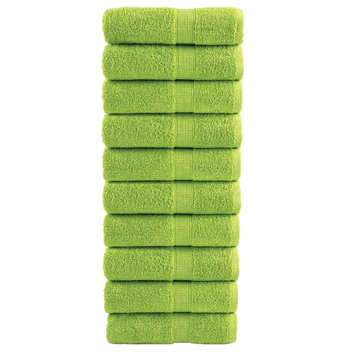 Prosoape oaspeți premium SOLUND 10 buc. verde 30x50 cm 600 gsm - WALTI WALTI
