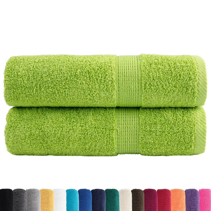 Prosoape de mâini premium SOLUND 2 buc. verde 50x100cm 600 gsm - WALTI WALTI