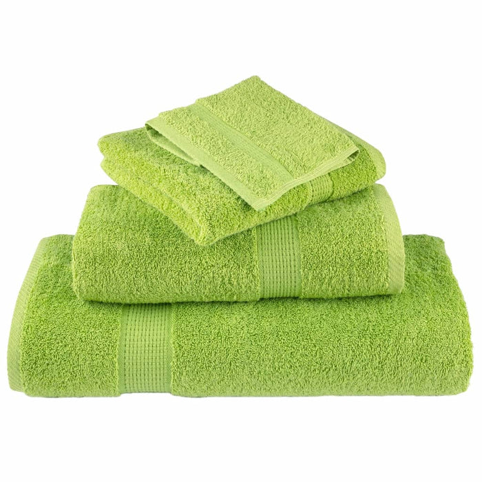Prosoape de mâini premium SOLUND 4 buc. verde 50x100cm 600 gsm WALTI