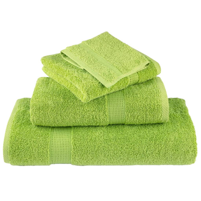 Prosoape de saună premium SOLUND 2 buc. verde 80x200 cm 600 gsm WALTI