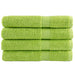 Prosoape de saună premium SOLUND 4 buc. verde 80x200 cm 600 gsm - WALTI WALTI