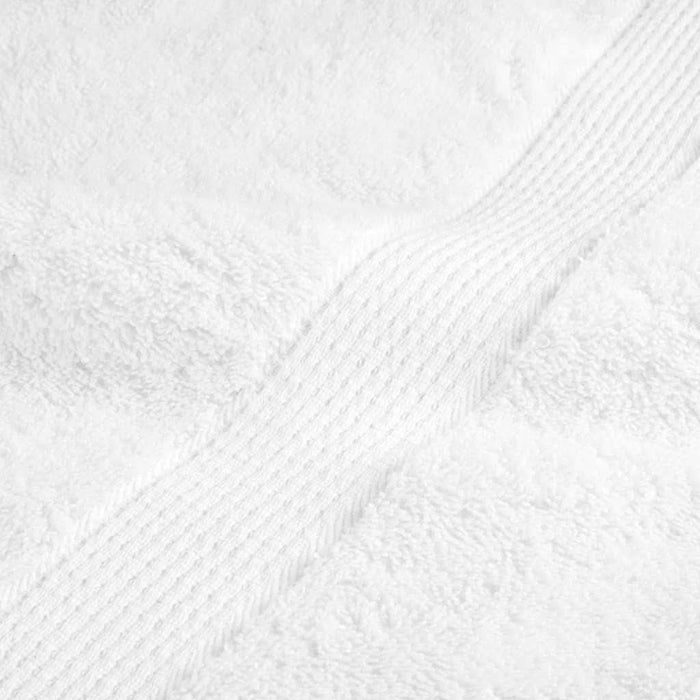 Set de prosoape premium SOLUND, 8 piese, alb, 600 g/m² - WALTI WALTI