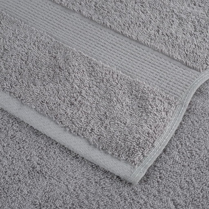 Set de prosoape premium SOLUND, 8 piese, gri, 600 g/m² - WALTI WALTI