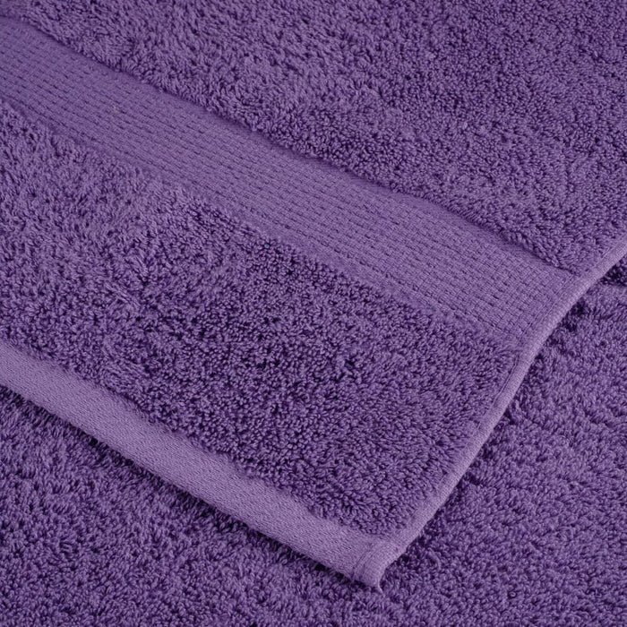 Set de prosoape premium SOLUND, 8 piese, violet, 600 g/m² WALTI