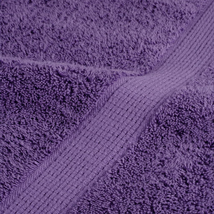 Set de prosoape premium SOLUND, 8 piese, violet, 600 g/m² WALTI