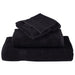 Set de prosoape premium SOLUND, 8 piese, negru, 600 g/m² - WALTI WALTI