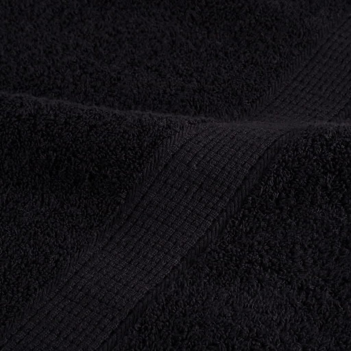 Set de prosoape premium SOLUND, 8 piese, negru, 600 g/m² - WALTI WALTI