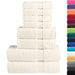 Set de prosoape premium SOLUND, 8 piese, crem, 600 g/m² - WALTI WALTI