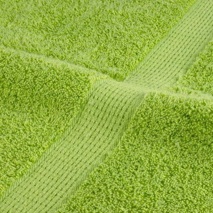 Set de prosoape premium SOLUND, 8 piese, verde măr, 600 g/m² - WALTI WALTI