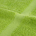 Set de prosoape premium SOLUND, 8 piese, verde măr, 600 g/m² - WALTI WALTI