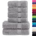 Set de prosoape premium SOLUND, 6 piese, gri, 600 g/m² - WALTI WALTI