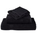 Set de prosoape premium SOLUND, 6 piese, negru, 600 g/m² - WALTI WALTI