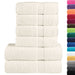 Set de prosoape premium SOLUND, 6 piese, crem, 600 g/m² - WALTI WALTI