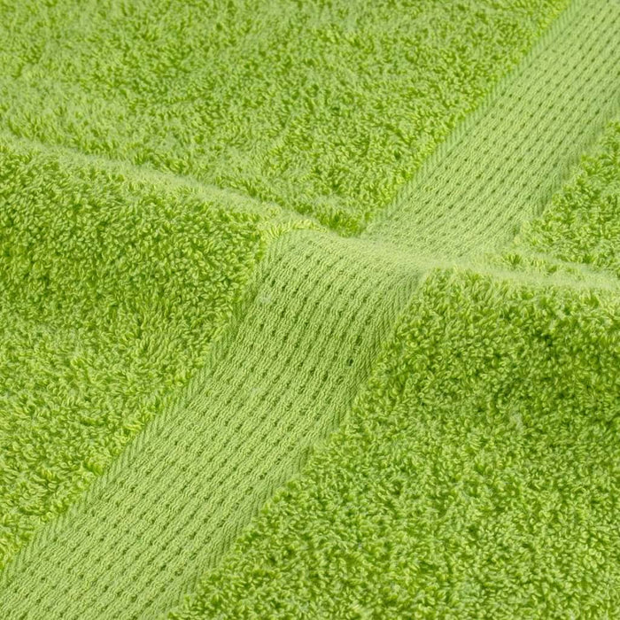 Set de prosoape premium SOLUND, 6 piese, verde măr, 600 g/m² - WALTI WALTI