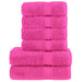 Set de prosoape premium SOLUND, 6 piese, roz, 600 g/m² - WALTI WALTI
