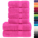 Set de prosoape premium SOLUND, 6 piese, roz, 600 g/m² - WALTI WALTI