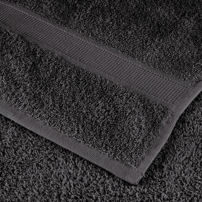Set de prosoape premium SOLUND, 12 piese, antracit, 600 g/m² - WALTI WALTI
