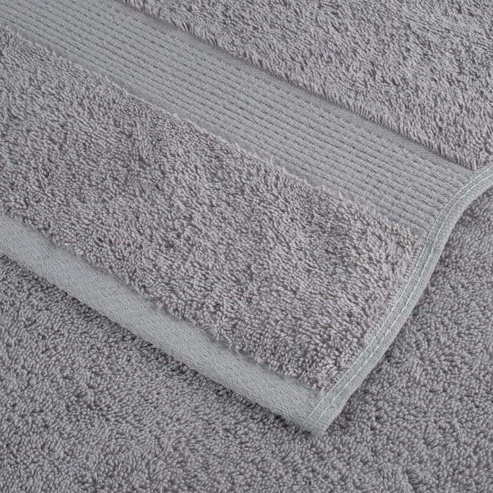 Set de prosoape premium SOLUND, 12 piese, gri, 600 g/m² - WALTI WALTI