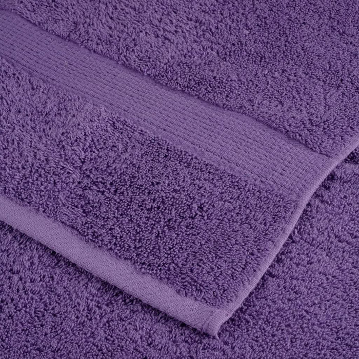 Set de prosoape premium SOLUND, 12 piese, violet, 600 g/m² - WALTI WALTI
