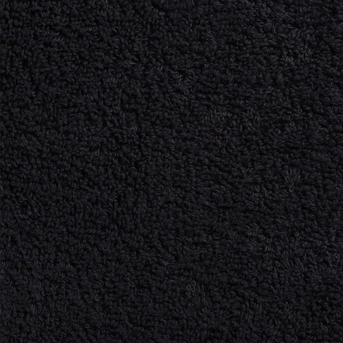 Set de prosoape premium SOLUND, 12 piese, negru, 600 g/m² - WALTI WALTI