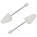 Calapoade de pantofi, 5 perechi, alb, EU 38-44, plastic - WALTI WALTI