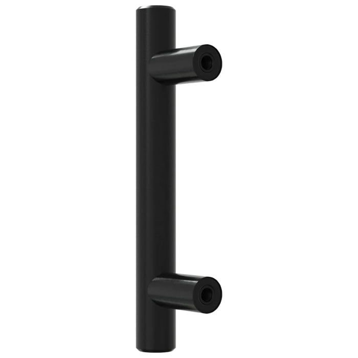 Mânere de dulap, 20 buc., negru, 64 mm, oțel inoxidabil - WALTI WALTI